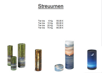 Streuurne Pappe